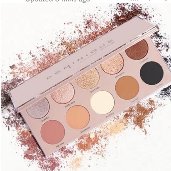 Dominique Cosmetics The Essential Palette Ten Mauvy Neutral EyeShadow New - Picture 3 of 8